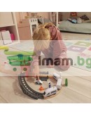 Дървено влакче с батерия 3.2 метра път